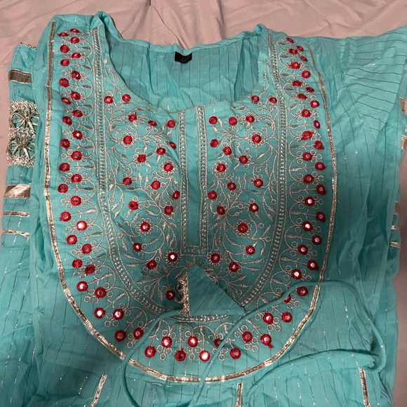 Beautiful frok shirt with plazo - Picture 2 of 16